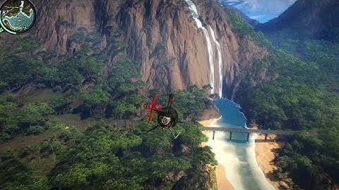 FLY ACROSS THE MAP in Just cause 2 | Just Cause 2 Free Roam #3 | Huge Open World Game For Low end Pc