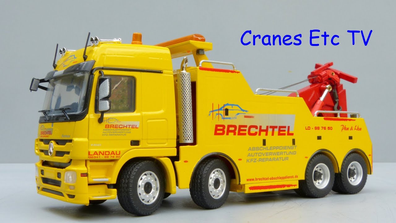 Conrad Brechtel Masterlift + Mercedes-Benz Actros Recovery Truck