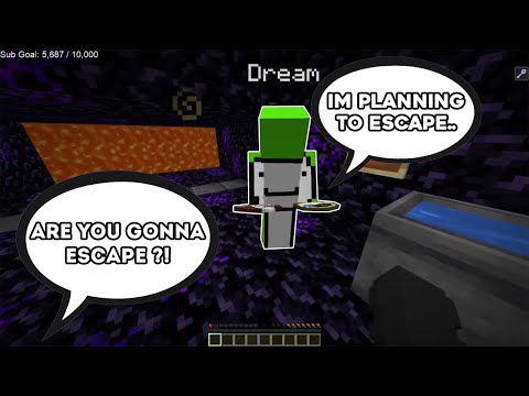 dream REVEALS his ESCAPE PLAN from the PRISON.. (dream smp)