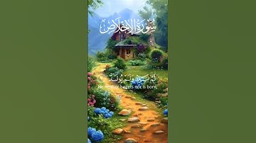 سورة الإخلاص #راحة_نفسية