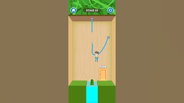 Rescue Cut Gameplay Level 55 (Android, iOS) #rescuecut #rescuecutgameplay #shorts #walkthrough