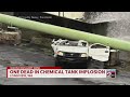 1 dead after chemical tank explosion in Washington