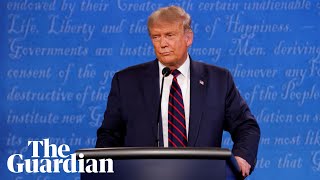 Trump refuses to condemn white supremacists and namechecks Proud Boys during debate