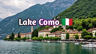 Como Italy 2024| walking tour Como| HDR Dolby vision walk| amazing walk|