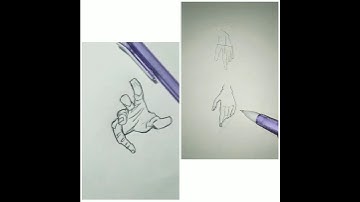 how to draw hand ✋😱||#trending #drawing #viral #art #handdrawing #sketch #easyart #artwork#sketching