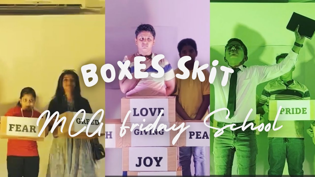 Boxes skit- Children skit 2023 | MCG Friday school Kuwait - YouTube