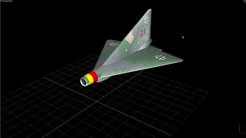 Lippisch P13a Tour in PhoenixRC Builder app.