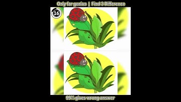 Find 3 Difference #brain #challenge #brainteaser #puzzleart #wittypuzzle