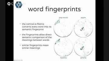 Fingerprints from Words — Semantic Folding