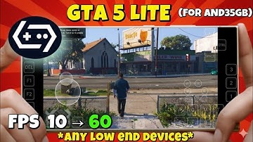 GTA 5 Lite on Android | GameHub Emulator Full Setup & Smooth Gameplay (Step-by-Step)