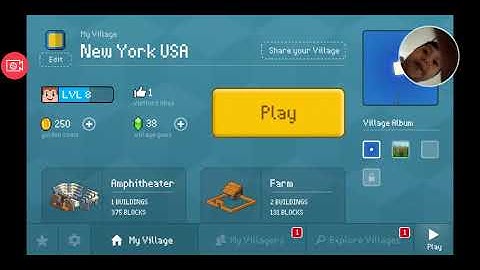 How to build a stone hut  block craft 3d