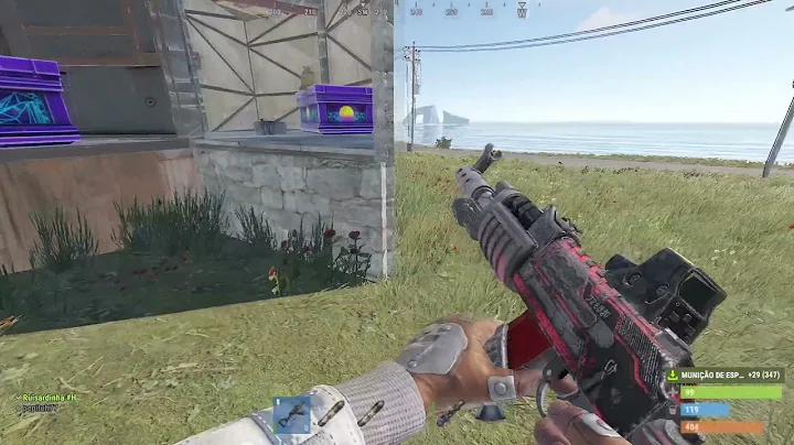 Rust solo: raid nos caras que so  me roubavam a fo...
