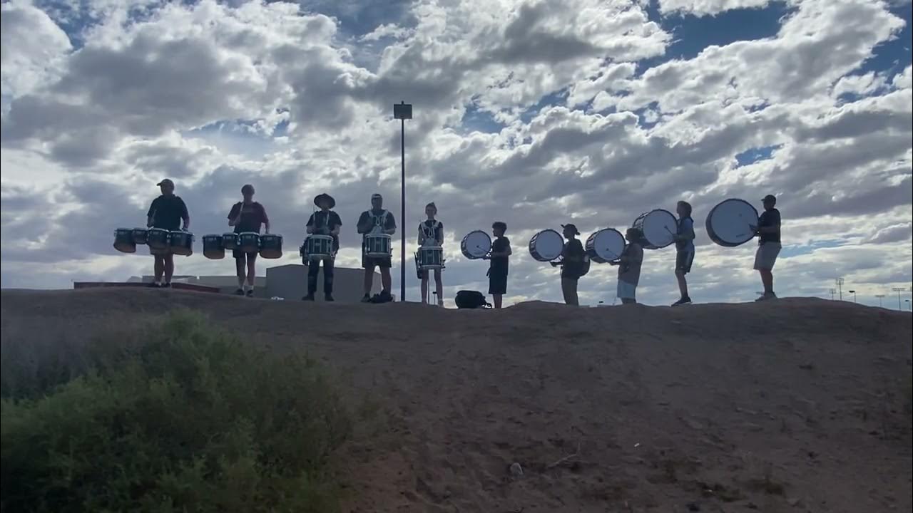 Rio Rancho Marching Band Drumline 2023 Cadences Start of the Season