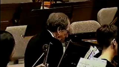 LUKAS FOSS, J S BACH CONCERTO IN D MINOR PART 3