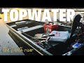 【トップウォーター】ハイプレッシャー水路のバスが羽根モノに襲いかかる!「バス釣り」「TOPWATER」「水路」