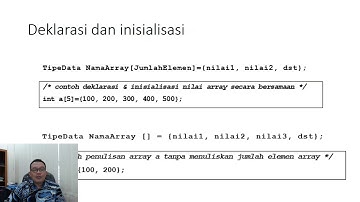 DDP - Tip dan Trik pada Array