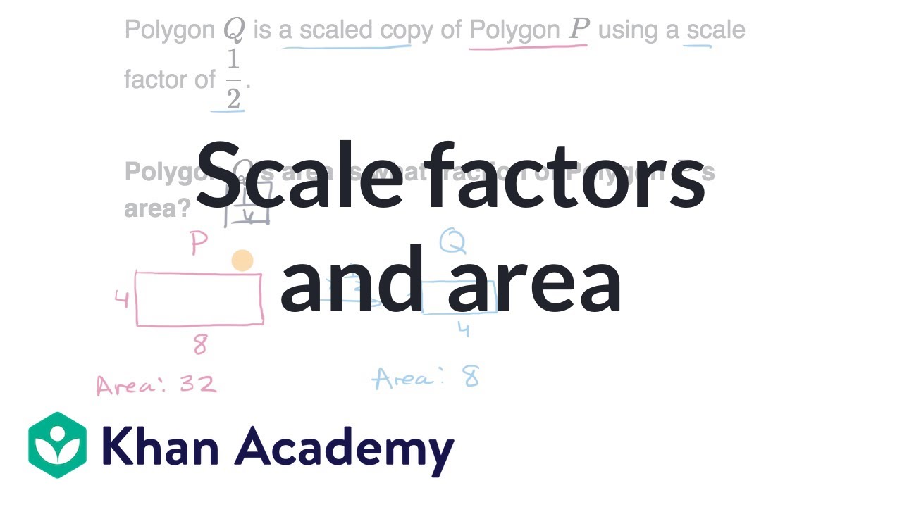 Scale Factors And Area Video Geometry Khan Academy