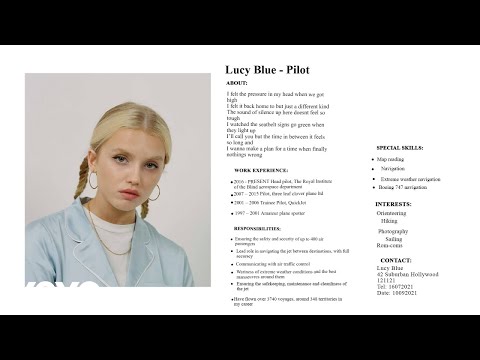 Lucy Blue - Pilot (Official Audio)