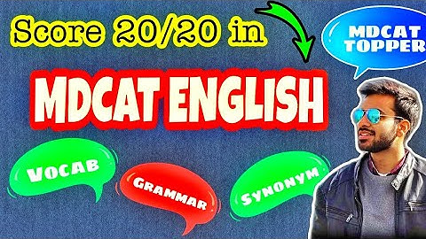 MDCAT 2025 English| Complete Guide by Kemcolian Topper |Dr Hamza Ashraf