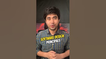 Software Design Principles Every developer should know | System Design Interview