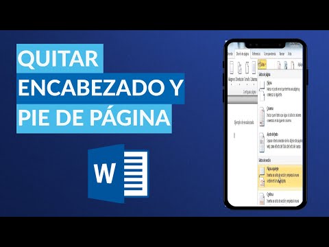 Cómo QUITAR el Encabezado y el Pie de Página en Word - Fácil y Rápido
