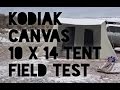 Kodiak 10x14 Tent - Surviving in the field where others failed