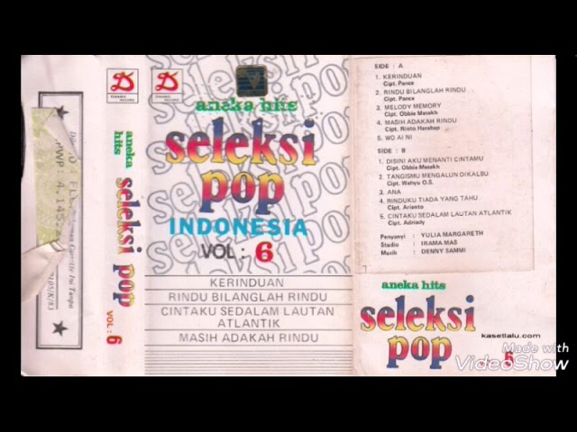 Yulia Margareth Aneka Hit's Seleksi Pop Vol.6 - Rindu Bilanglah Rindu class=