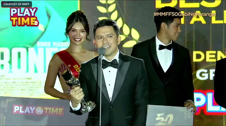 Dennis Trillo wins Best Actor at MMFF 2024