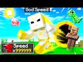 Playing MINECRAFT As GODSPEED! (Speedsters)