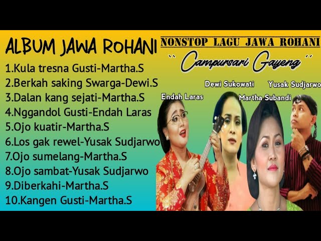 Nonstop Lagu Jawa Rohani Campursari Gayeng | Album Compilation class=