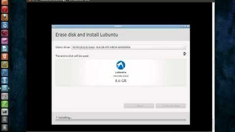 Installing Lubuntu