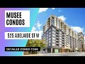 MUSEE CONDOS | BEAUTIFUL 1 + DEN, 2 FULL BATHS | HEART OF KING WEST | TORONTO CONDO TOUR | 668 SQFT