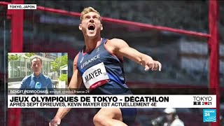 JO de Tokyo - Décathlon : le Français Kévin Mayer se rapproche du podium • FRANCE 24