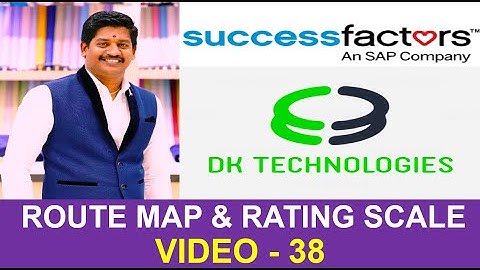Route Map & Rating Scale in Success Factors | Route Map | Rating Scale | DK TECHNOLOGIES
