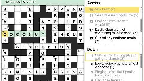 Daily Cryptic Crossword (bestforpuzzles.com) - 30 November, 2025