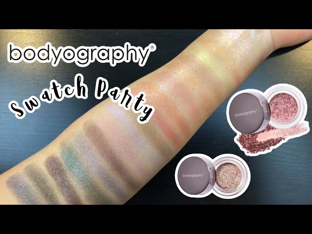Layouten symbol hver dag Bodyography Glitter Pigment Collection | ALL 20 SHADES - YouTube