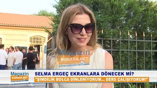 Selma Ergeç ve eşi Can Öz el ele lansmana katıldı! Ergeç'ten samimi itiraf: Ders çalışıyorum...