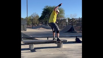 (Morrell Line) BS Noseslide, BS 180, to FS Noseslide