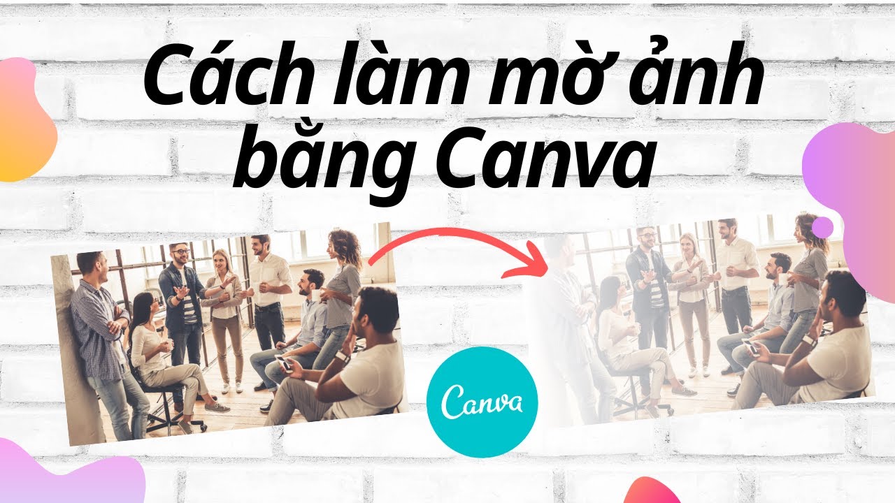 How To Blur Photos Using Canva - Youtube