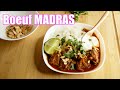 Boeuf madras à la mijoteuse (ou pas !) 🍛