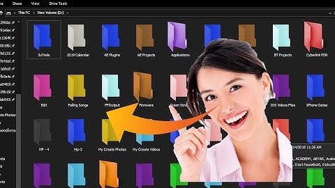 How to change folder colour on desktop Windows 7..8..8.1..10