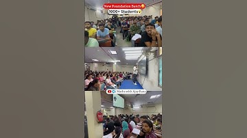 New Foundation Batch by Ajay Rana Sir  #maths #shorts #kdcampus