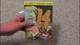SpongeBob SquarePants: The Complete Fourteenth Season DVD Unboxing