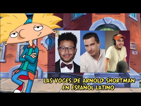 Las voces de Arnold Shortman-Doblaje Latino (Comparación de voces)