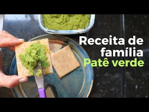 Patê verde - Receita de família a mais de 52 anos