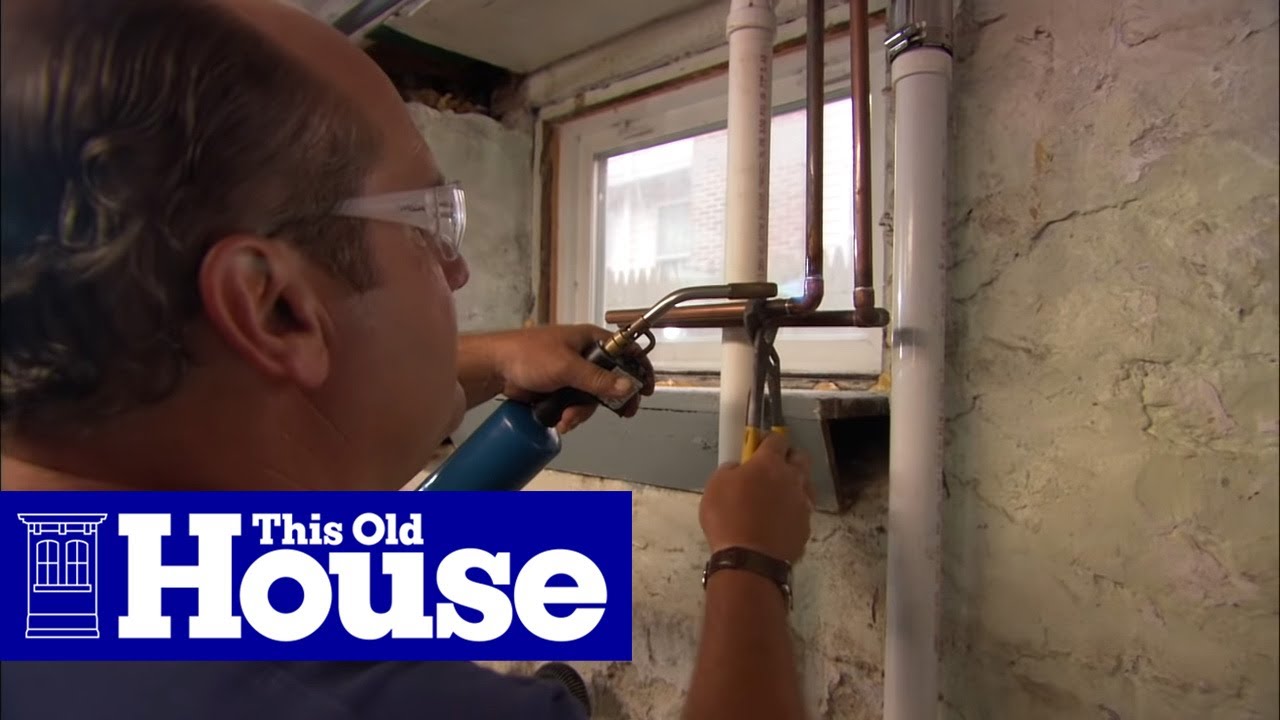 How To Install A Utility Sink This Old House Youtube
