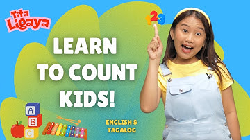 Learn Numbers in Tagalog & English 🔢 | Fun Counting Adventure with Tita Ligaya for Kids