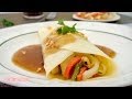 Chicken Veggie Crepes