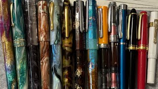 May 2024 Currently Inked Fountain Pens