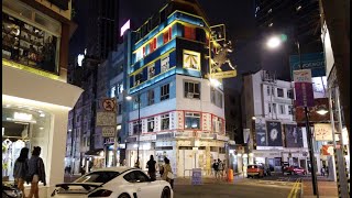 Walking at causeway bay, which is known as the most bustling district
on hong kong island. there lesser pedestrian street and shops are
closed earl...